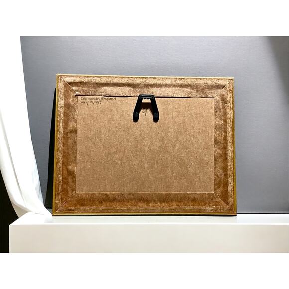 Framed Coastal Print-Sidmouth England-9x7-Vintage Seaside Wall Art-Ocean-Shore - Picture 7 of 8